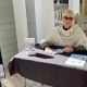 Jan Dawson book signing Island Bookstore Duck