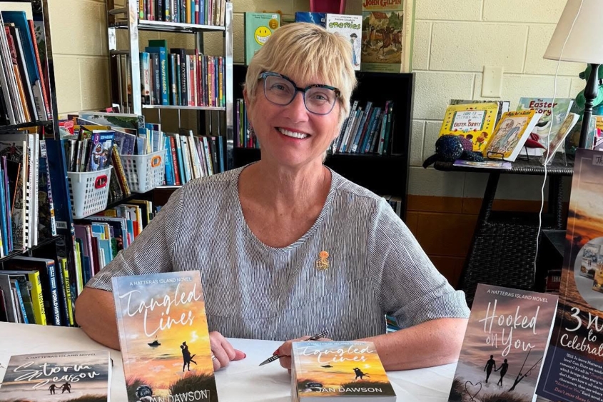 Jan Dawson book signing The Next Chapter Books and Art