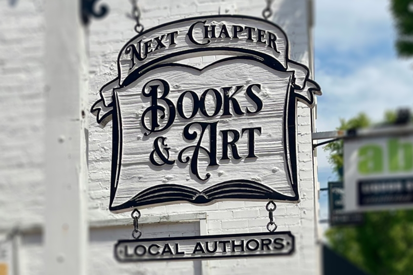 Jan Dawson book signing The Next Chapter Books and Art